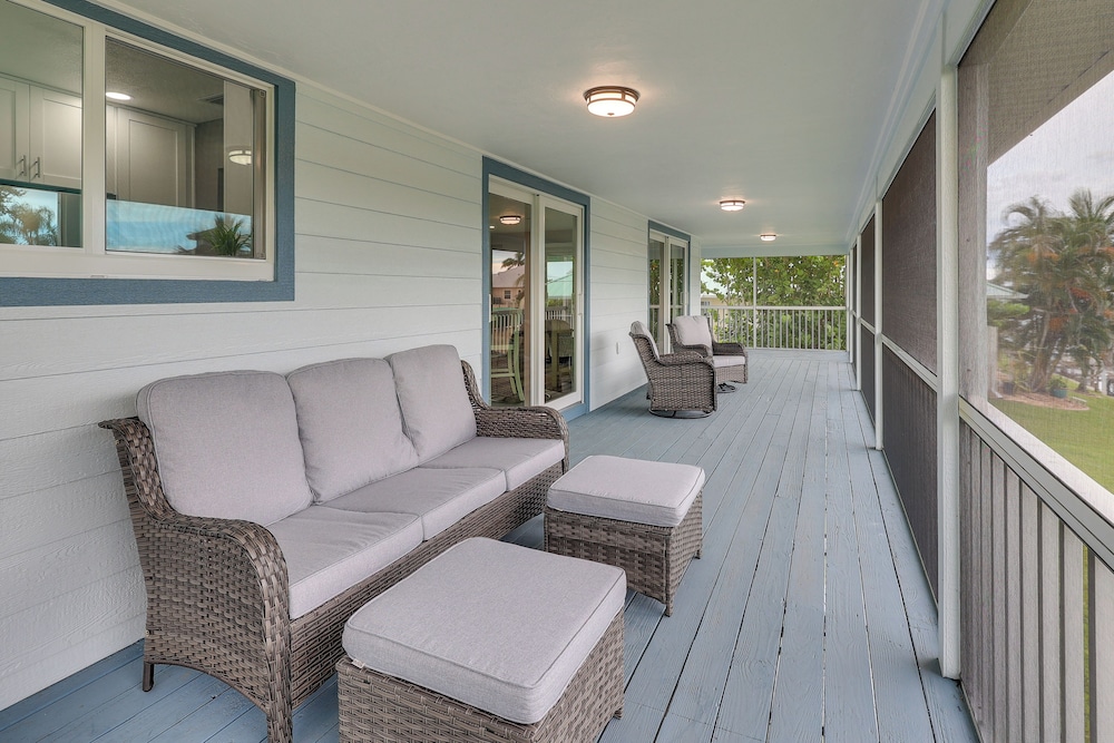 Dock + Canal View: Tranquil Escape in Punta Gorda