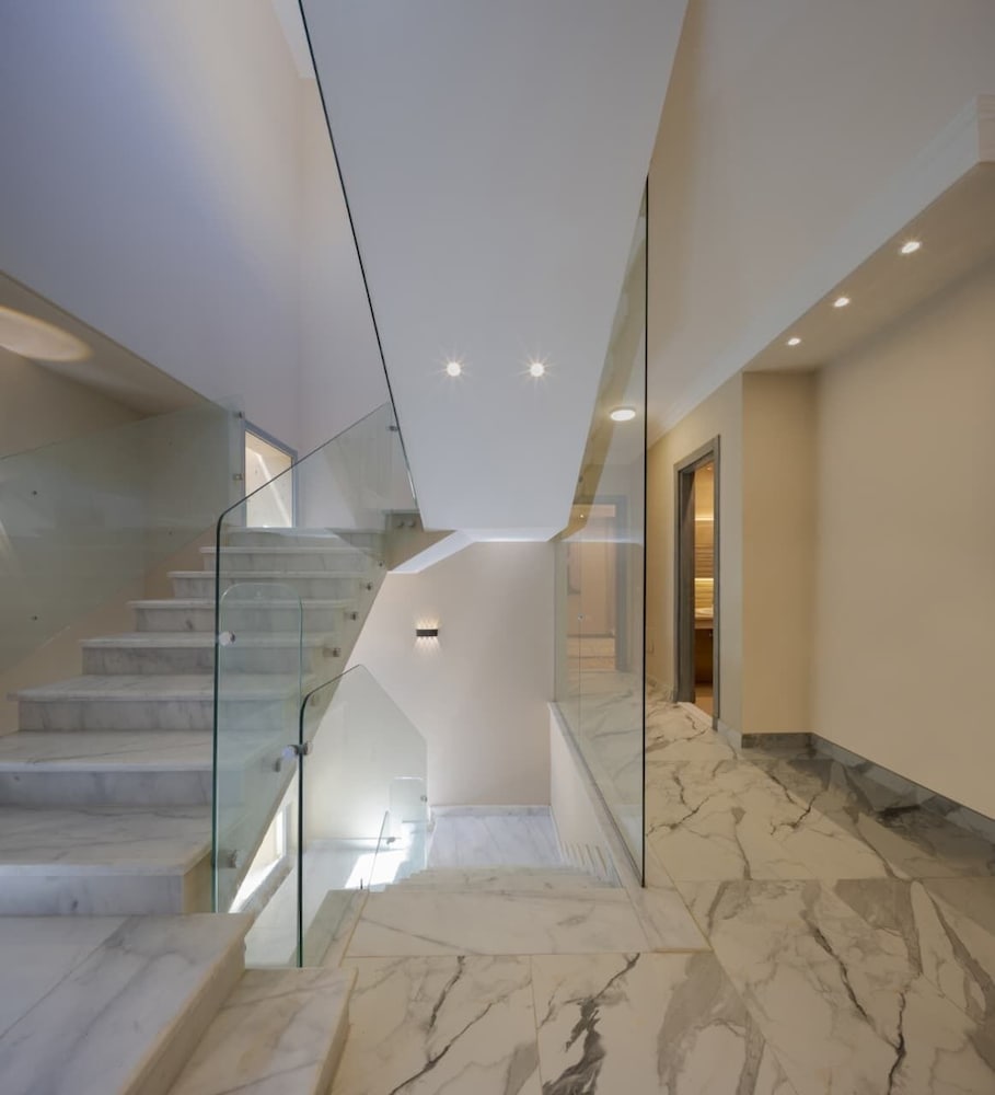 villa with garden in palm hills compound