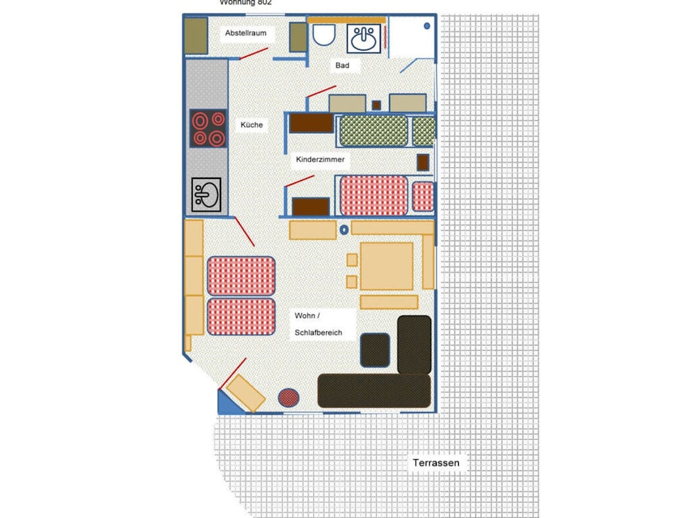 Huis Staffelberg App.802