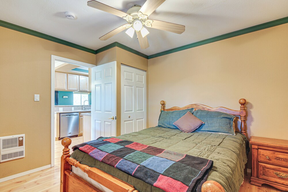 Furnished Deck & Mountain Views: Panguitch Cabin
