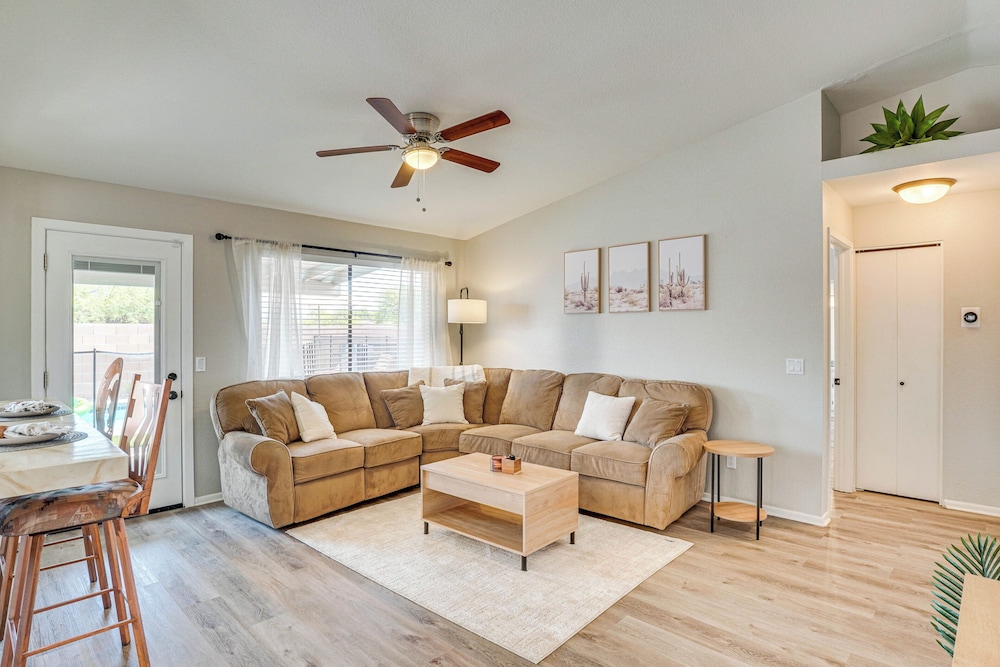 6 Mi to Dtwn: Tucson Gem w/ Outdoor Oasis!