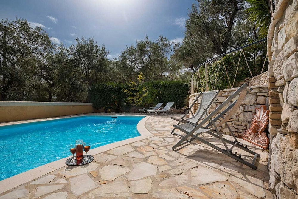 Chryssa Villa - Sun - Splashed Romantic en Paxos — recepcion & lobby