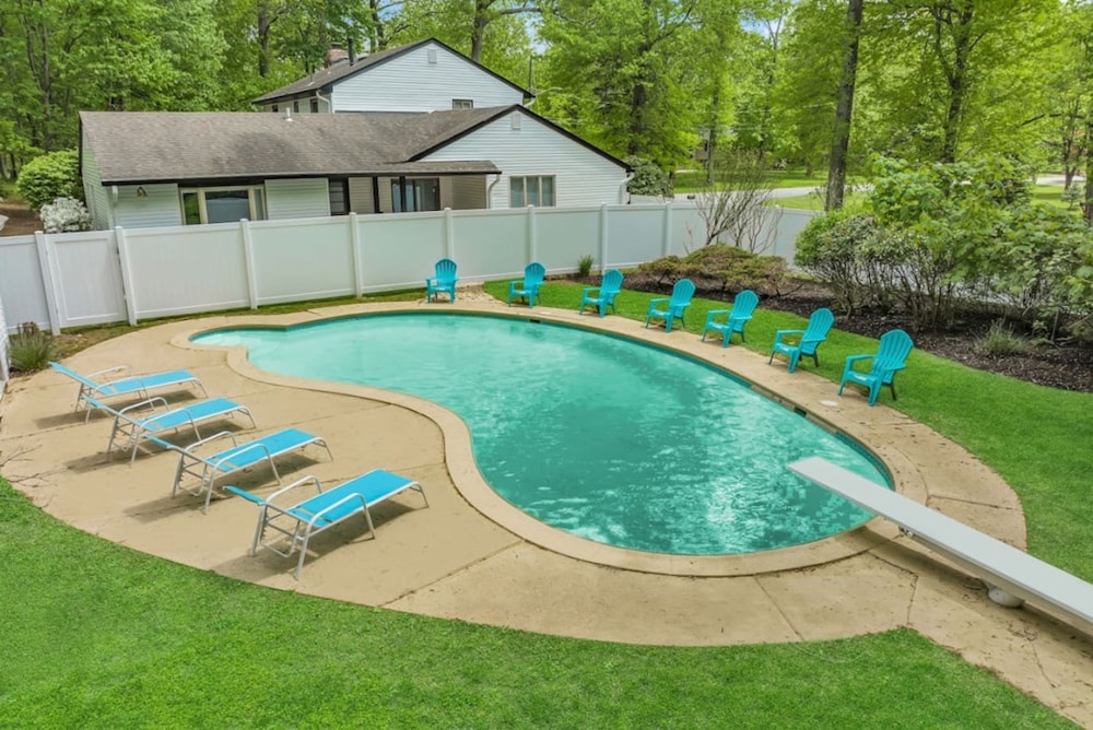 Cozy Family Home Fireplace and Backyard Playset