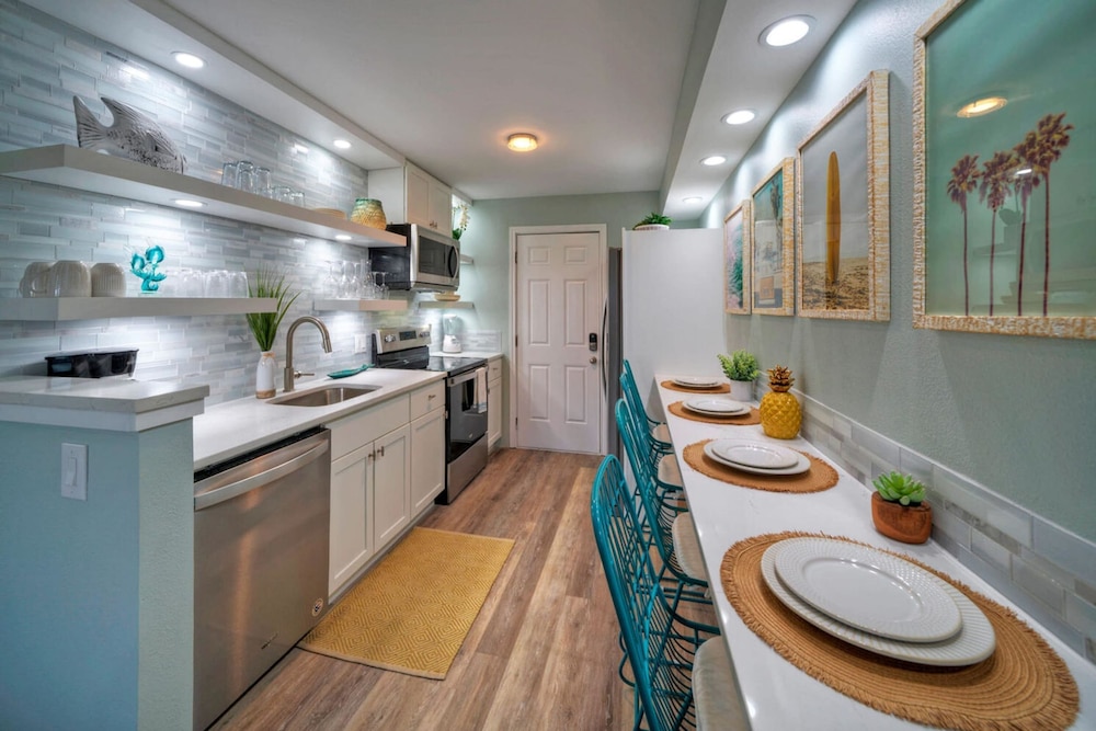 2 Beachfront Condos w Pool Sleeps 8 Beach Happy Summer Love by Avantstay