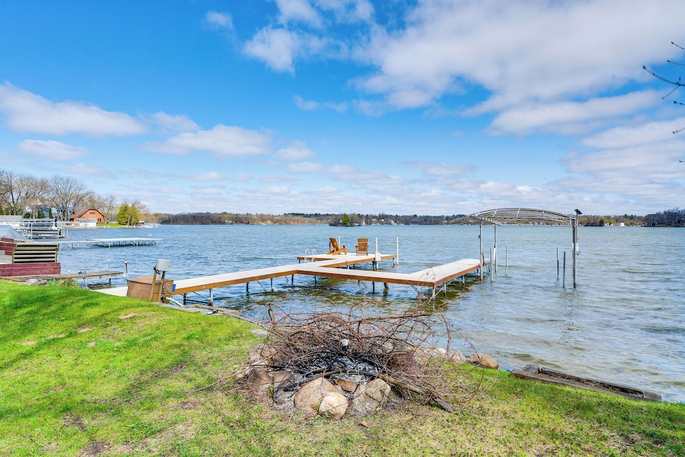 Ice Fish, Ski & Explore: Mukwonago Lake House!