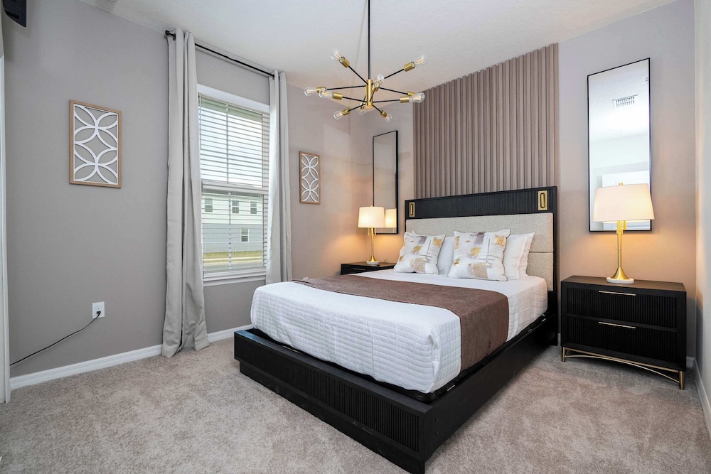 Luxury Private Pool & Themed Rooms Close To Disney 1282