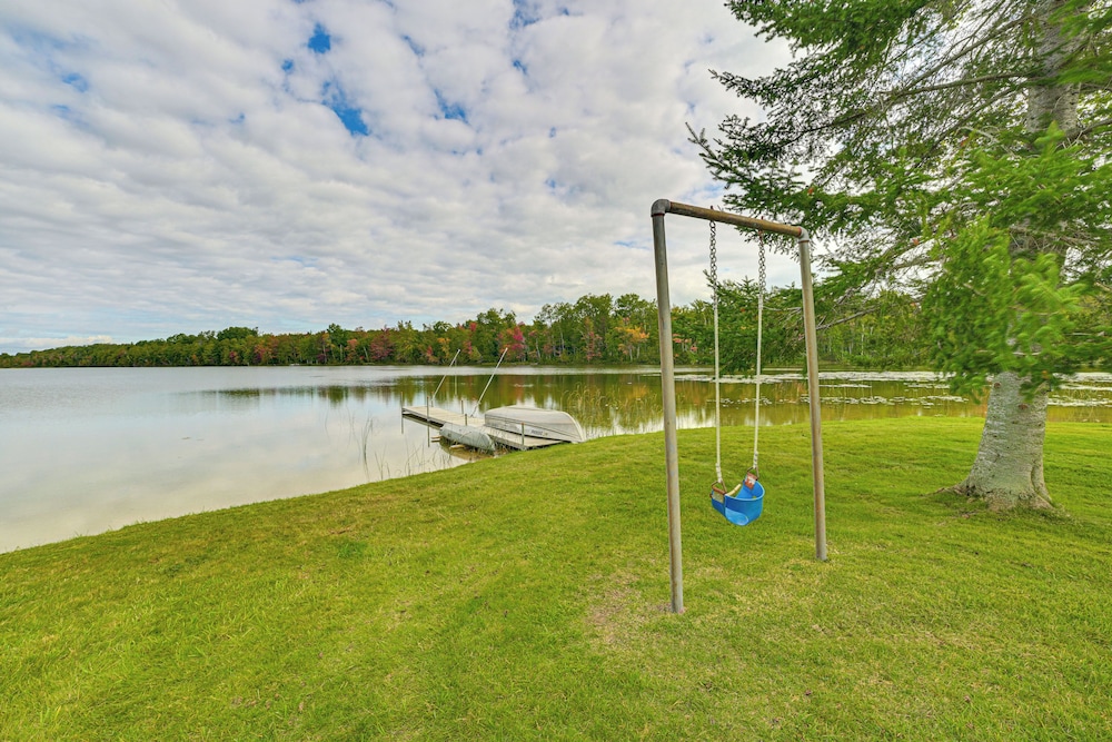 Lakefront Gem w/ Private Dock & Yard in Charlevoix