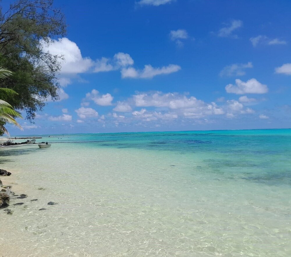 Temae Beach House view 5