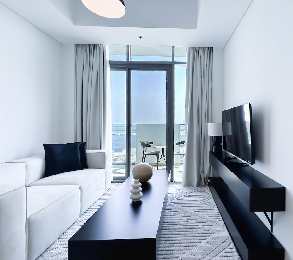 Cozy 1BR With Balcony & Views in Azizi Fawad