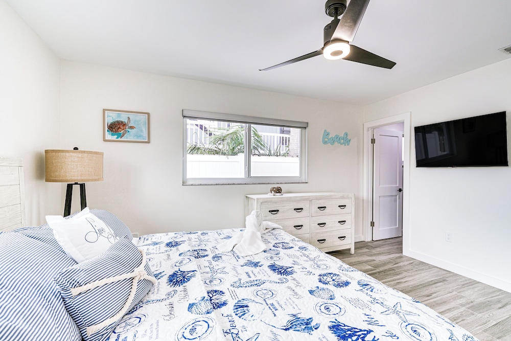 Updated St James City Home on Canal w/ Pool & Dock