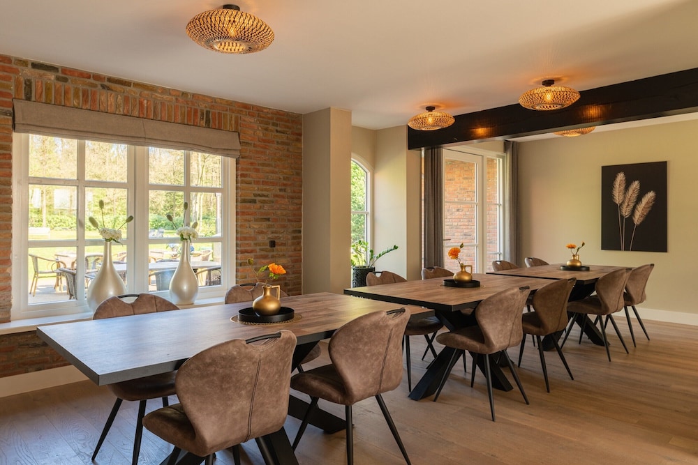 Group House in Twente With Hot Tub