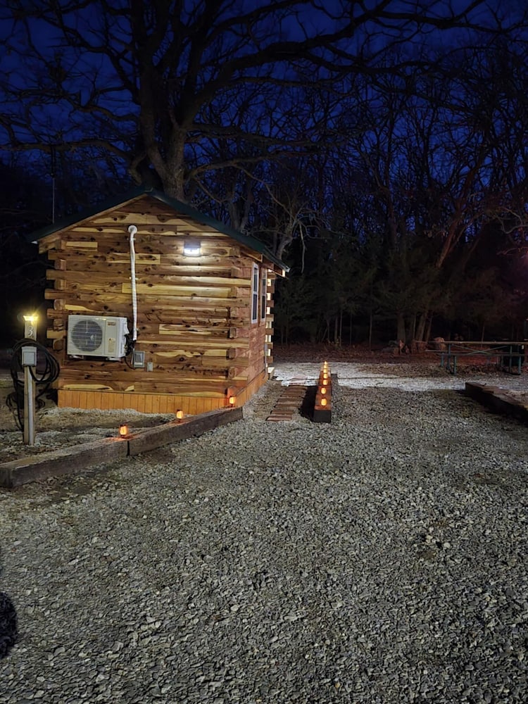 #3 - Amish Built Log Cabin Fishing Hunting Camping Cabin