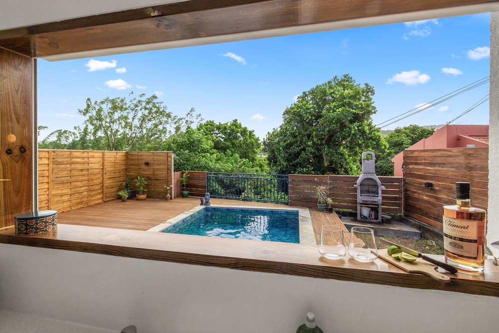 Villa Ti Pagerie in Les Trois- Lets view 5