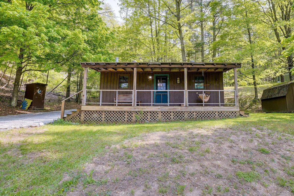 Cozy Green Bank Cabin ~ 2 Mi to Observatory! view 4