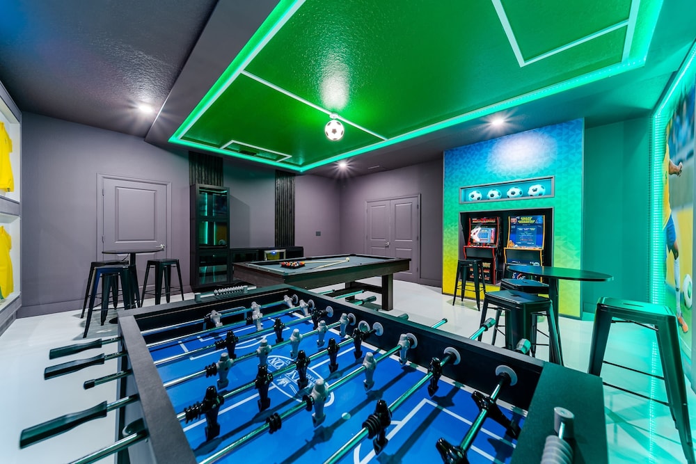 Themed 9BR Retreat Pool Soccer Fun