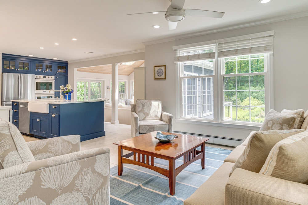 Pool, Gardens & Hot Tub: Luxe Sandy Hook Home!