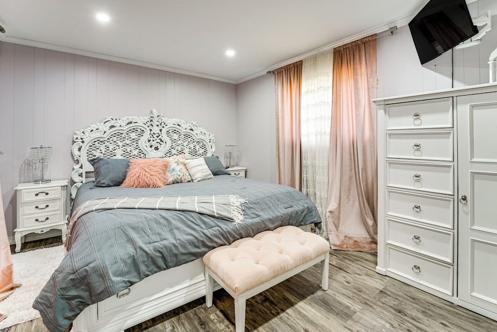 Private Beach & Sauna: Lakefront Deckerville Home!