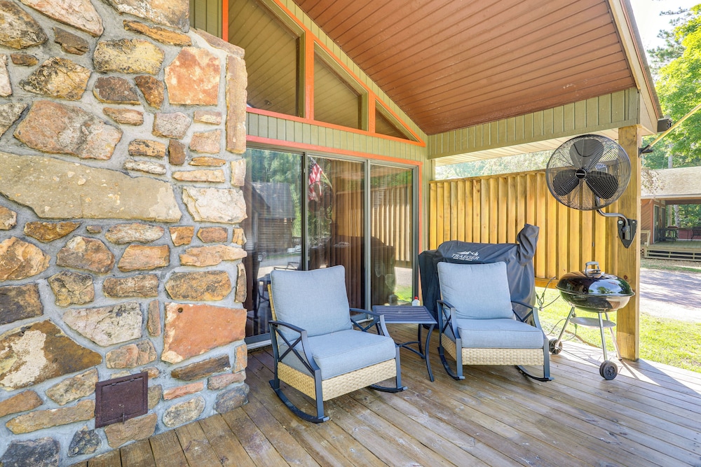 Steps to White River: Cabin Retreat w/ Dock Access