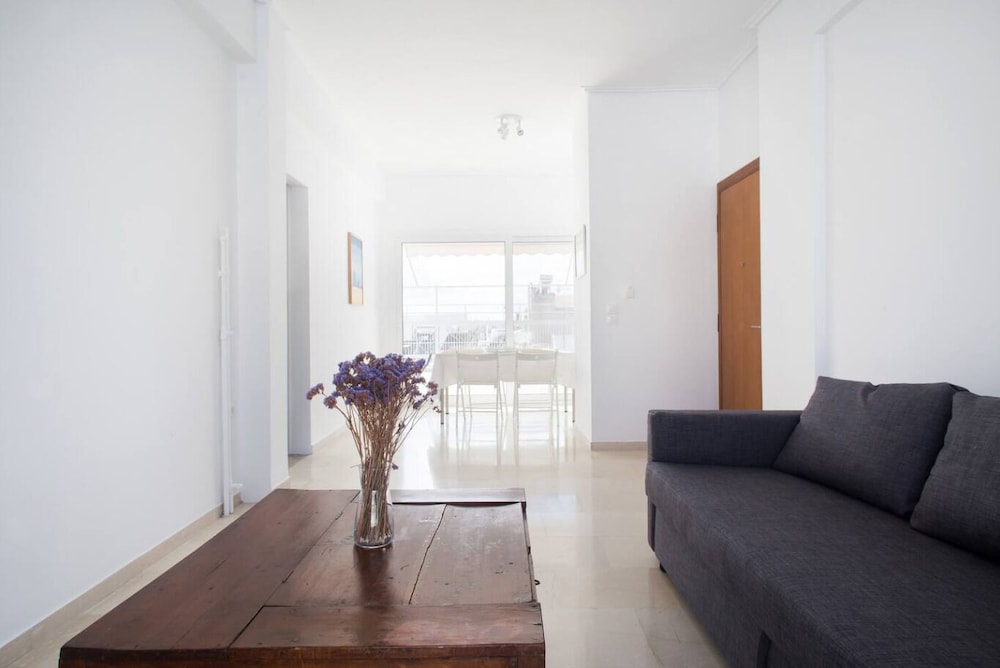 Neos Kosmos 1Bd Apt with Stunning Views