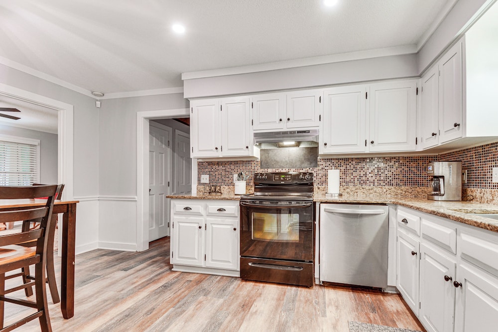 Walk to Parks & Town Square: Cary Home w/ Yard!