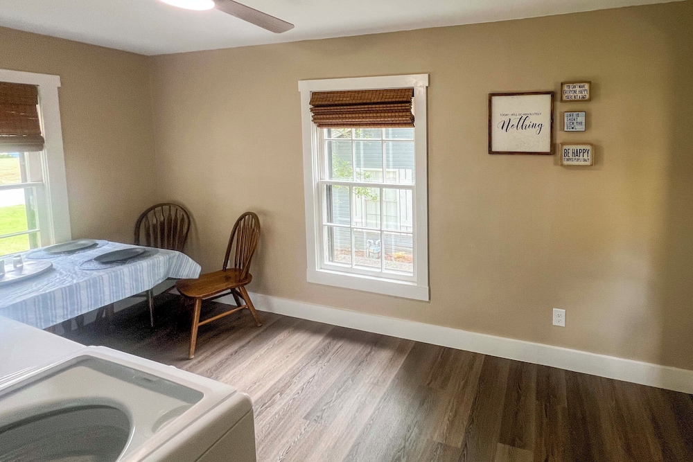 Near Waterloo Lake: Restored 1930s Home w/ Yard