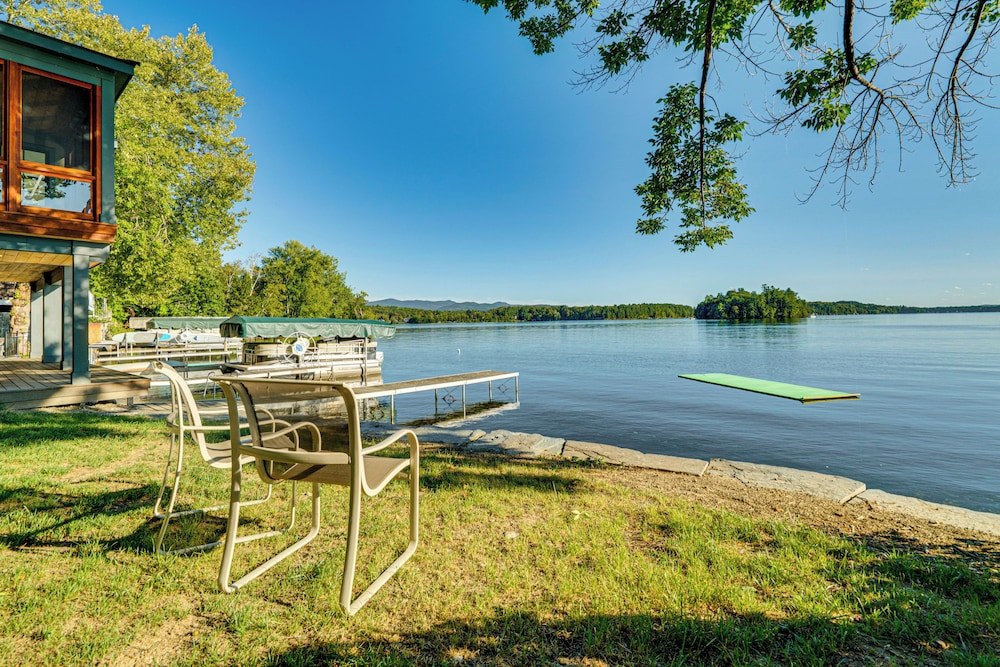 Scenic Views, Private Dock: Lake Bomoseen Retreat!
