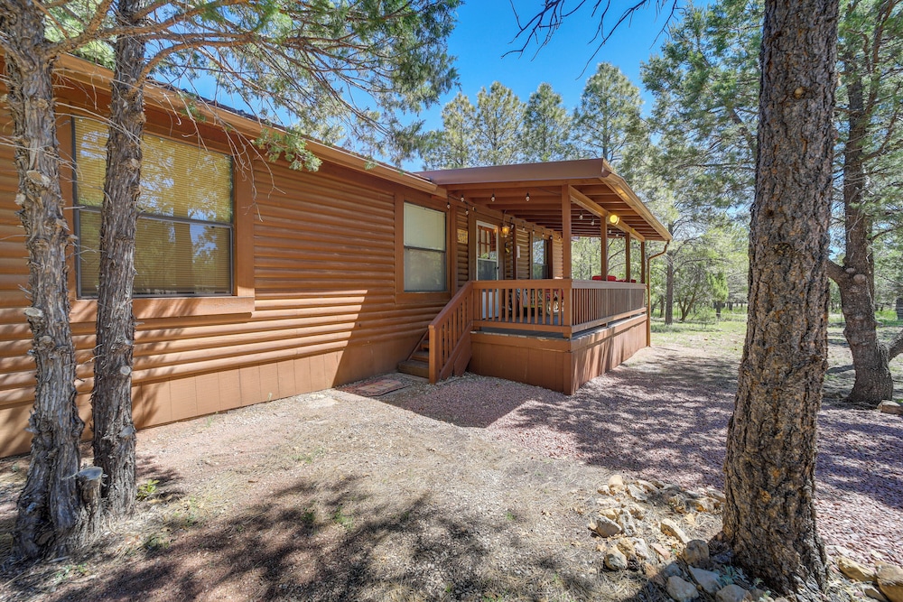 2 Decks, Grill & Wooded Views: Happy Jack Cabin view 3