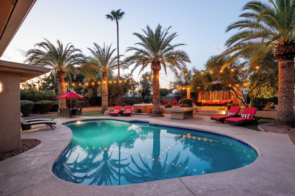 Sunset Palms-pool, Spa & Sports Court-scottsdale