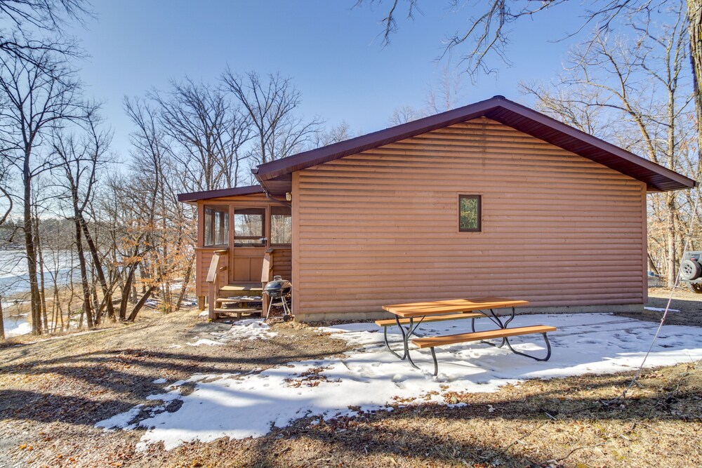 Fire Pit + Lake Access: Scenic Park Rapids Cabin