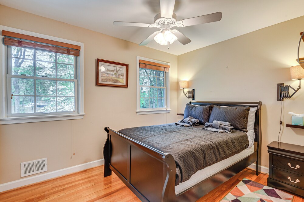 14 Mi to DC: Retreat w/ Patio & Sunroom!