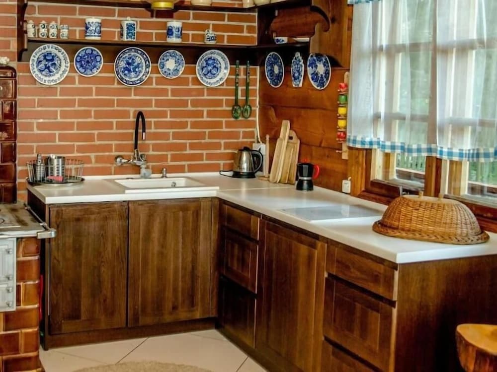 In The Woods Lodge With hot tub Inside Puszcza Knyszyśnka - Two-bedroom Villa