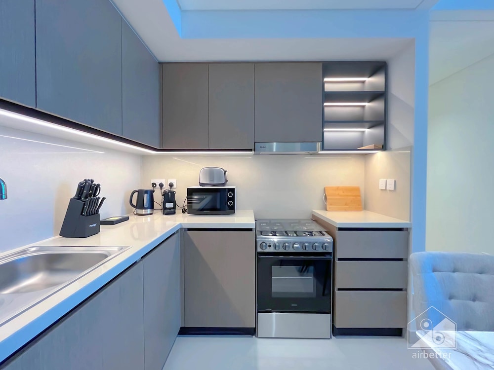 Burj Crown Luxury 3bedroom Balcony & View