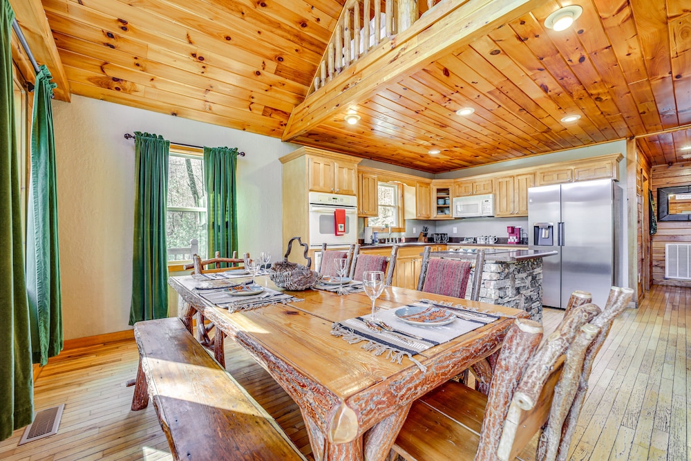 Bryson City Cabin w/ Stunning Views & Hot Tub! view 5