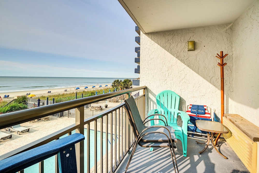 Balcony + Pool Access: Myrtle Beach Resort Escape!