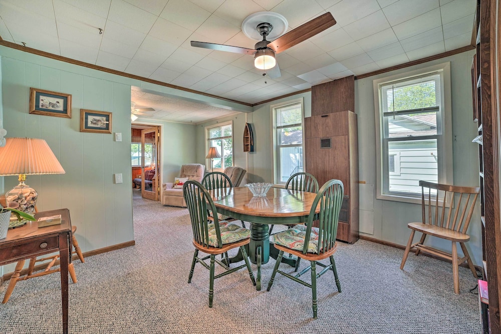 Waterfront Tawas Lake Retreat w/ Fire Pit!