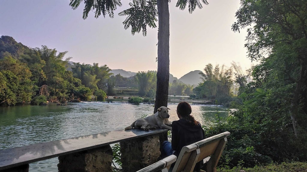Lan's Homestay Ban Gioc Waterfall view 3