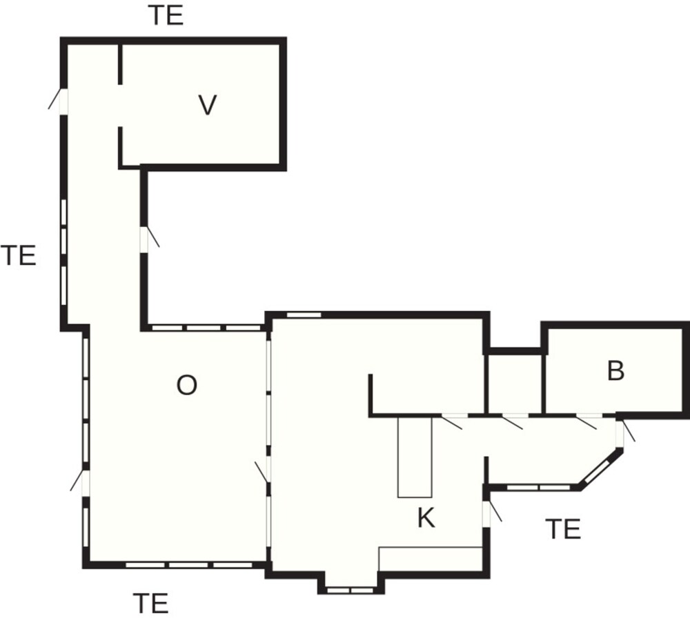 6 Person Holiday Home in Stege