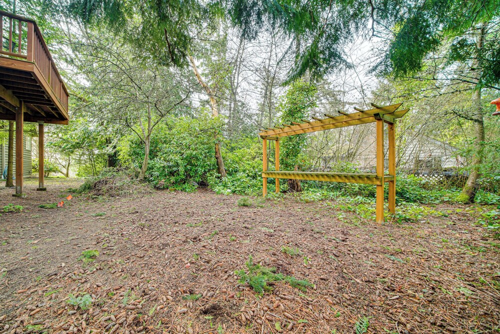 2 Mi to Burien: Peaceful Studio w/ Deck!