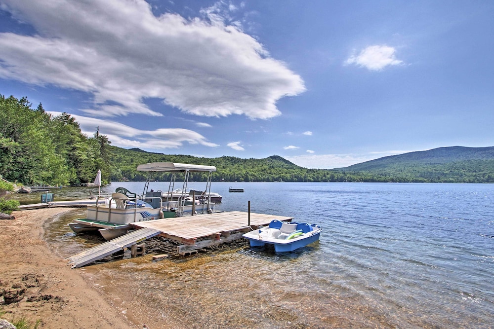 Lakefront Rumney Retreat w/ Shared Dock & Beach!