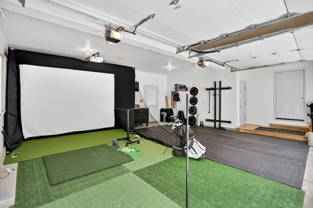 Gray Woodland Escape Golf, Pool & Cinema 5 Bedroom Home
