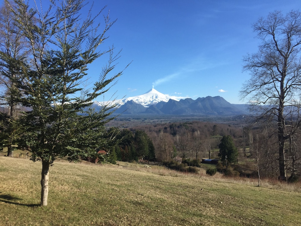 Cabañas en Pucon con vista cordillera