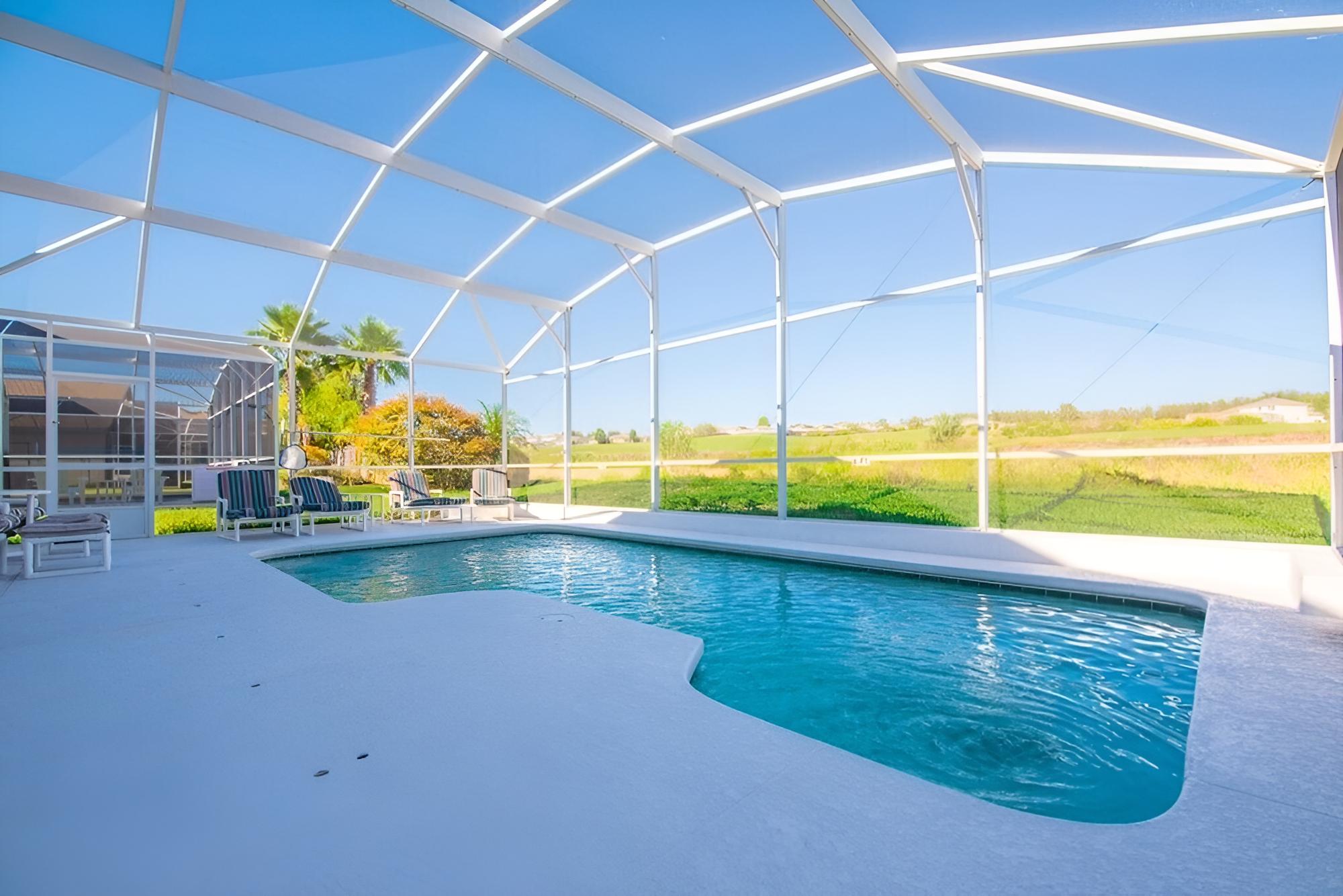 Pool Homes Close to Disney No added Fees view 3