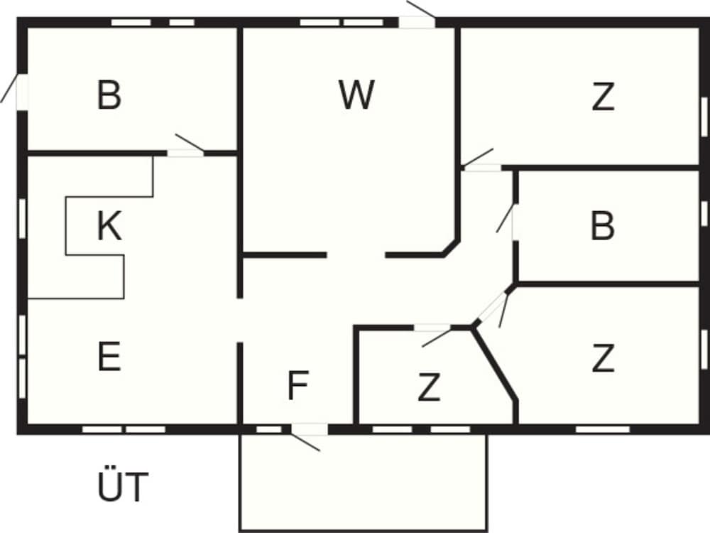 8 Person Holiday Home in Ellos