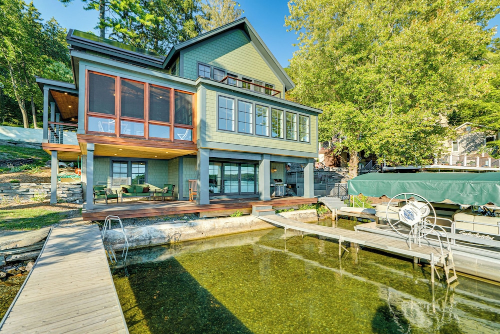 Scenic Views, Private Dock: Lake Bomoseen Retreat!