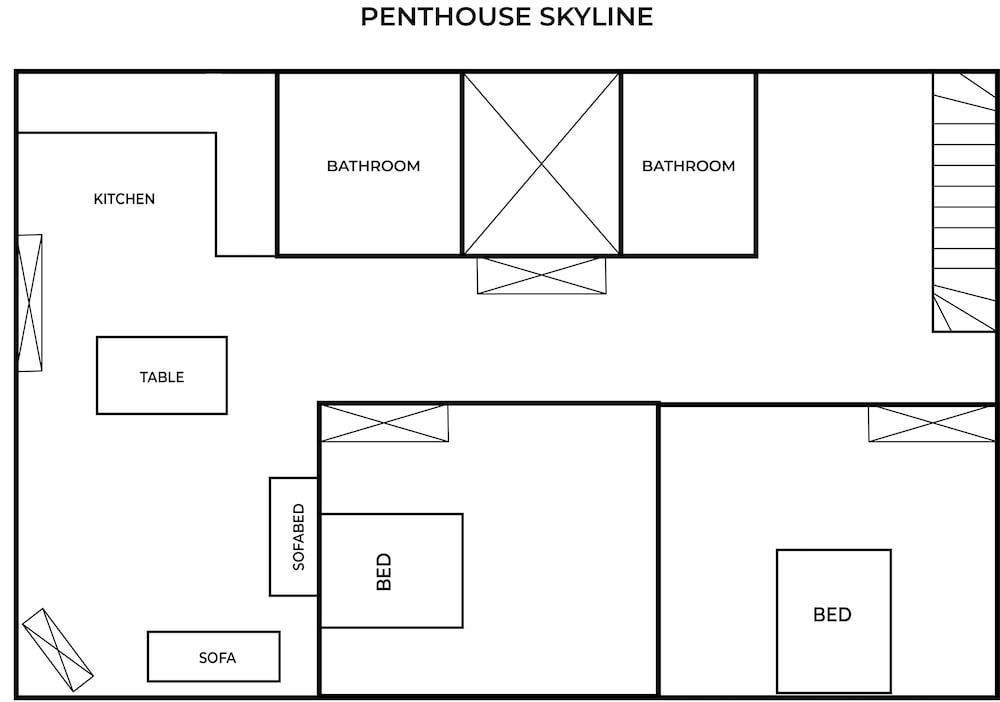 Penthouse Skyline - LoftAffair