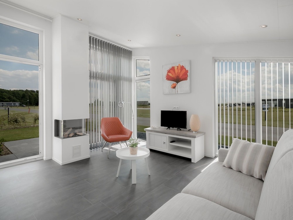 Nice Chalet with Fireplace near Oosterschelde view 5