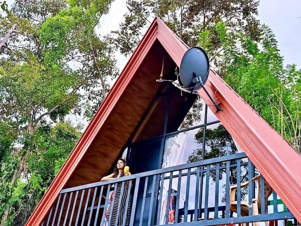 Moon place wooden cabana