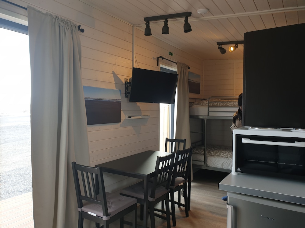 Black beach cottage
