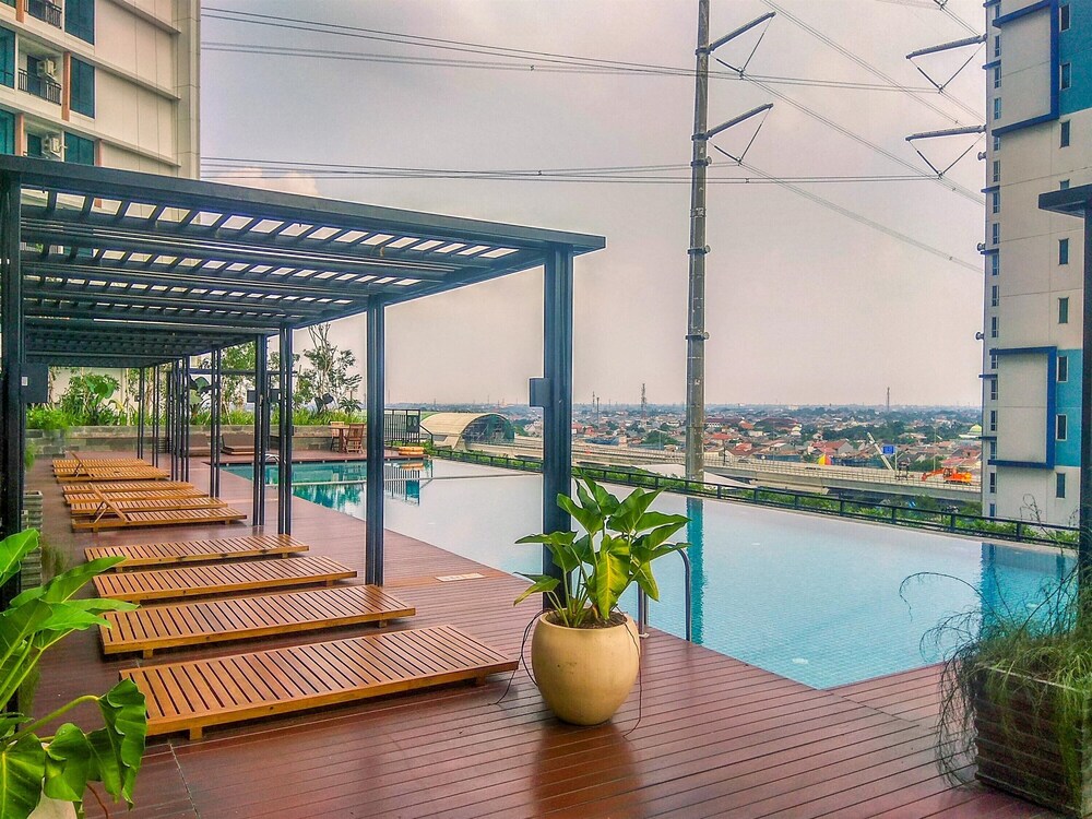 Good Deal And Basic Studio At Lrt City Bekasi Apartment