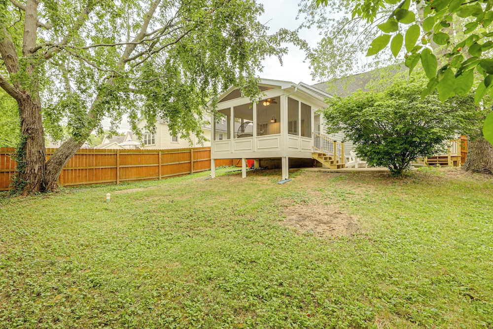 Modern Comfort Near Columbus: Home w/ Yard & Porch